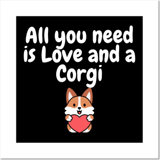 Corgi Posters and Art